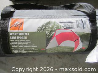 MaxSold Auction: Camping tents, sport shelter and sleeping bag - Milton (Ontario, Canada) SELLER MANAGED Downsizing Online Auction - Guelph Line (STORAGE)