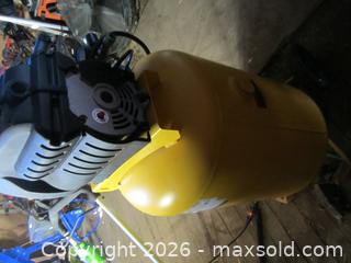 MaxSold Auction: Dewalt 30 gallon standing air compressor - Milton (Ontario, Canada) SELLER MANAGED Downsizing Online Auction - Guelph Line (STORAGE)