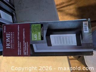 MaxSold Auction: New led outdoor lights in box - Milton (Ontario, Canada) SELLER MANAGED Downsizing Online Auction - Guelph Line (STORAGE)