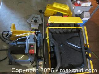 MaxSold Auction: QEP 10 inch electric tile saw - Milton (Ontario, Canada) SELLER MANAGED Downsizing Online Auction - Guelph Line (STORAGE)