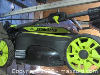 MaxSold Auction: Ryobi 40v cordless lawnmower - Milton (Ontario, Canada) SELLER MANAGED Downsizing Online Auction - Guelph Line (STORAGE)