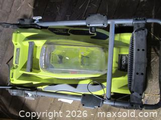 MaxSold Auction: Ryobi cordless brushless lawn mower - Milton (Ontario, Canada) SELLER MANAGED Downsizing Online Auction - Guelph Line (STORAGE)
