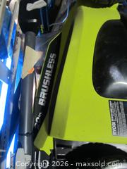 MaxSold Auction: Ryobi cordless brushless lawn mower - Milton (Ontario, Canada) SELLER MANAGED Downsizing Online Auction - Guelph Line (STORAGE)