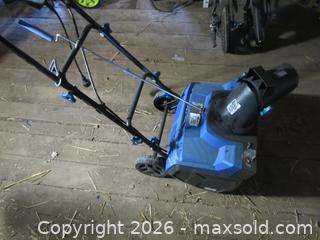 MaxSold Auction: Snowjoe snowthrower - Milton (Ontario, Canada) SELLER MANAGED Downsizing Online Auction - Guelph Line (STORAGE)