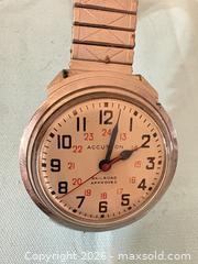 MaxSold Auction: 1960s Bulova Accutron Railroad Approved Stainless Steel Wristwatch -bp - Maple Ridge (British Columbia, Canada) PARTNER MANAGED Estate Sale Online Auction - Blanshard