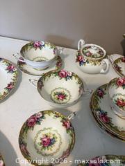MaxSold Auction: Paragon Fine Bone China Tapestry Rose Tea/Dinnerware Set bp - Maple Ridge (British Columbia, Canada) PARTNER MANAGED Estate Sale Online Auction - Blanshard