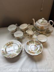 MaxSold Auction: Royal Standard Fine Bone China 'The Old Mill Stream' Tea Set -bp - Maple Ridge (British Columbia, Canada) PARTNER MANAGED Estate Sale Online Auction - Blanshard