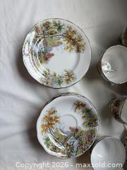 MaxSold Auction: Royal Standard Fine Bone China 'The Old Mill Stream' Tea Set -bp - Maple Ridge (British Columbia, Canada) PARTNER MANAGED Estate Sale Online Auction - Blanshard