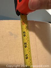 MaxSold Auction: Brace Ombre floor lamp from CB2 features a brass-finished tripod stand that transitions in black, 64.5" H - Miami (Florida, USA) PARTNER MANAGED Downsizing Online Auction - North West 5th Street (STORAGE)