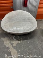 MaxSold Auction: Lacoon Island Round Upholstered Sofa, Gray, Large - Miami (Florida, USA) PARTNER MANAGED Downsizing Online Auction - North West 5th Street (STORAGE)