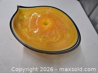 MaxSold Auction: Thomas Long Hand-Blown Glass Wall Sculpture, Multicolor - Miami (Florida, USA) PARTNER MANAGED Downsizing Online Auction - North West 5th Street (STORAGE)