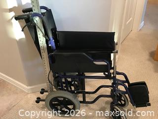 MaxSold Auction: Folding Transport Chair - Saanich (British Columbia, Canada) SELLER MANAGED Estate Sale Online Auction - Patricia Bay Highway