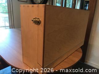 MaxSold Auction: Handcrafted wood storage box - Saanich (British Columbia, Canada) SELLER MANAGED Estate Sale Online Auction - Patricia Bay Highway