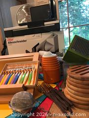 MaxSold Auction: Meat slicer, cookbook stand and more - Saanich (British Columbia, Canada) SELLER MANAGED Estate Sale Online Auction - Patricia Bay Highway