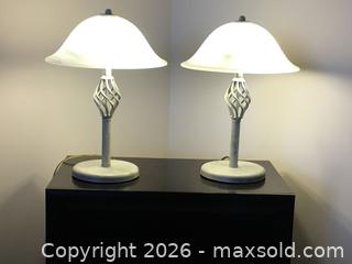 MaxSold Auction: Pair of Bedroom Lamps - Saanich (British Columbia, Canada) SELLER MANAGED Estate Sale Online Auction - Patricia Bay Highway