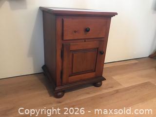 MaxSold Auction: Pine Night Stand - Saanich (British Columbia, Canada) SELLER MANAGED Estate Sale Online Auction - Patricia Bay Highway