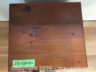MaxSold Auction: Pine Night Stand - Saanich (British Columbia, Canada) SELLER MANAGED Estate Sale Online Auction - Patricia Bay Highway
