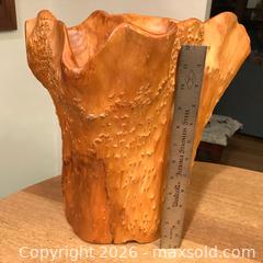 MaxSold Auction: Tree trunk vessel and wood bowls  - Saanich (British Columbia, Canada) SELLER MANAGED Estate Sale Online Auction - Patricia Bay Highway