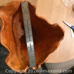MaxSold Auction: Tree trunk vessel and wood bowls  - Saanich (British Columbia, Canada) SELLER MANAGED Estate Sale Online Auction - Patricia Bay Highway