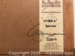 MaxSold Auction: Umbria Painting on Glass - Saanich (British Columbia, Canada) SELLER MANAGED Estate Sale Online Auction - Patricia Bay Highway