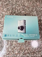 MaxSold Auction: Canon PowerShot SD1100 IS / Digital ELPH - San Jose (California, USA) PARTNER MANAGED Estate Sale Online Auction -  E Humboldt