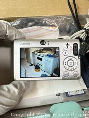 MaxSold Auction: Canon PowerShot SD1100 IS / Digital ELPH - San Jose (California, USA) PARTNER MANAGED Estate Sale Online Auction -  E Humboldt