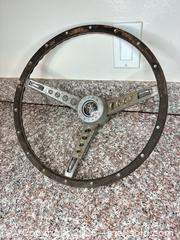 MaxSold Auction: Ford OEM Three-Spoke Steering Wheel for 1960s Mustang - San Jose (California, USA) PARTNER MANAGED Estate Sale Online Auction -  E Humboldt