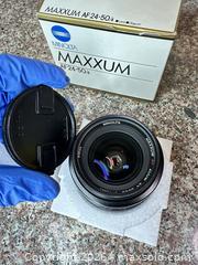 MaxSold Auction: Minolta Maxxum AF 24-50mm f/4 Zoom Lens (Minolta A / AF Mount) - San Jose (California, USA) PARTNER MANAGED Estate Sale Online Auction -  E Humboldt