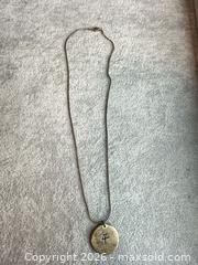 MaxSold Auction: Sterling Silver (925) Necklace with Asian Character Pendant, 17-19" - San Jose (California, USA) PARTNER MANAGED Estate Sale Online Auction -  E Humboldt