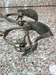 MaxSold Auction: Vintage Rowel Horse Spurs with Leather Straps - San Jose (California, USA) PARTNER MANAGED Estate Sale Online Auction -  E Humboldt