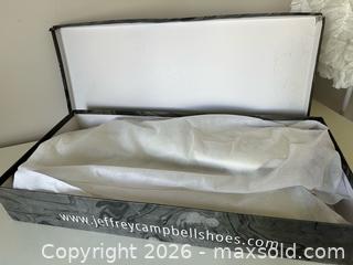 MaxSold Auction: Designer Jeffrey Campbell Western Boots  - Ottawa (Ontario, Canada) SELLER MANAGED Downsizing Online Auction - Woodvale Green (STORAGE)
