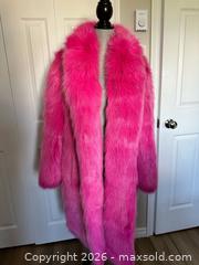 MaxSold Auction: Designer Pink Faux Fur Coat - Ottawa (Ontario, Canada) SELLER MANAGED Downsizing Online Auction - Woodvale Green (STORAGE)