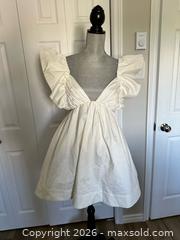 MaxSold Auction: For Love and Lemons White Mini Dress - Ottawa (Ontario, Canada) SELLER MANAGED Downsizing Online Auction - Woodvale Green (STORAGE)