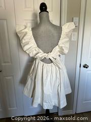 MaxSold Auction: For Love and Lemons White Mini Dress - Ottawa (Ontario, Canada) SELLER MANAGED Downsizing Online Auction - Woodvale Green (STORAGE)