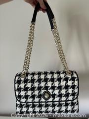 MaxSold Auction: Kate Spade Houndstooth Purse - Ottawa (Ontario, Canada) SELLER MANAGED Downsizing Online Auction - Woodvale Green (STORAGE)