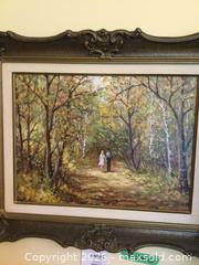 MaxSold Auction: Framed Signed Oil Painting by Anna - Barrie (Ontario, Canada) PARTNER  MANAGED Estate Sale Online Auction - Rodney Street