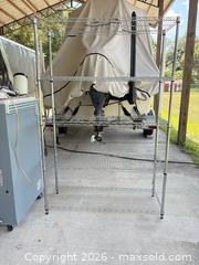 MaxSold Auction: Metal storage rack - Lakeland (Florida, USA) SELLER MANAGED Estate Sale Online Auction - D R Bryant Road