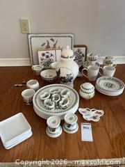MaxSold Auction: Portmeirion Botanic Garden Tableware - Kingston (Ontario, Canada) PARTNER MANAGED Downsizing Online Auction - Princess Street (STORAGE)