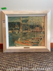 MaxSold Auction: Raoul Dufy "Le Bassin de Deauville" Painting - Kingston (Ontario, Canada) PARTNER MANAGED Downsizing Online Auction - Princess Street (STORAGE)