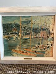 MaxSold Auction: Raoul Dufy "Le Bassin de Deauville" Painting - Kingston (Ontario, Canada) PARTNER MANAGED Downsizing Online Auction - Princess Street (STORAGE)