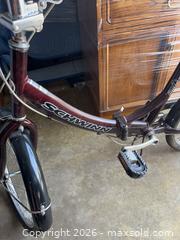 MaxSold Auction: Schwinn Loop Folding Bicycle With Rack - Kingston (Ontario, Canada) PARTNER MANAGED Downsizing Online Auction - Princess Street (STORAGE)