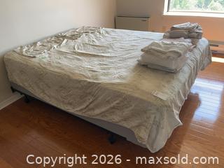 MaxSold Auction: Sealy Mattress Set With Bedding - Kingston (Ontario, Canada) PARTNER MANAGED Downsizing Online Auction - Princess Street (STORAGE)