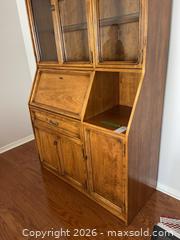 MaxSold Auction: Sklar-Peppler Wood Bar Cabinet - Kingston (Ontario, Canada) PARTNER MANAGED Downsizing Online Auction - Princess Street (STORAGE)