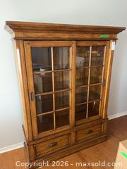 MaxSold Auction: Thomasville Glass Front Display Cabinet - Kingston (Ontario, Canada) PARTNER MANAGED Downsizing Online Auction - Princess Street (STORAGE)