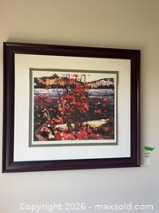 MaxSold Auction: Tom Thomson Lake and Red Tree Framed Print - Kingston (Ontario, Canada) PARTNER MANAGED Downsizing Online Auction - Princess Street (STORAGE)