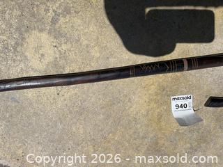 MaxSold Auction: Wooden Cane Sword - Kingston (Ontario, Canada) PARTNER MANAGED Downsizing Online Auction - Princess Street (STORAGE)