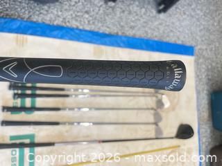 MaxSold Auction: Callaway & TaylorMade Golf Club Set Driver and Irons - Fuquay-Varina (North Carolina, USA) PARTNER MANAGED Downsizing Online Auction - Dairy Glen Drive