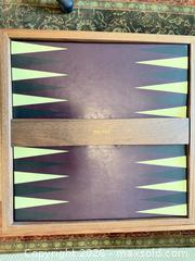 MaxSold Auction: Drueke Wood Combination Backgammon & Chess Set - Fuquay-Varina (North Carolina, USA) PARTNER MANAGED Downsizing Online Auction - Dairy Glen Drive