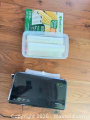 MaxSold Auction: FoodSaver Vacuum Sealer Machine with Seal Rolls - Black - Fuquay-Varina (North Carolina, USA) PARTNER MANAGED Downsizing Online Auction - Dairy Glen Drive
