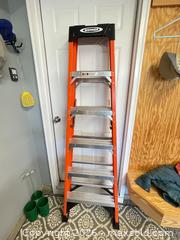 MaxSold Auction: Werner 6 ft Fiberglass Step Ladder, 300 lb Capacity - Fuquay-Varina (North Carolina, USA) PARTNER MANAGED Downsizing Online Auction - Dairy Glen Drive